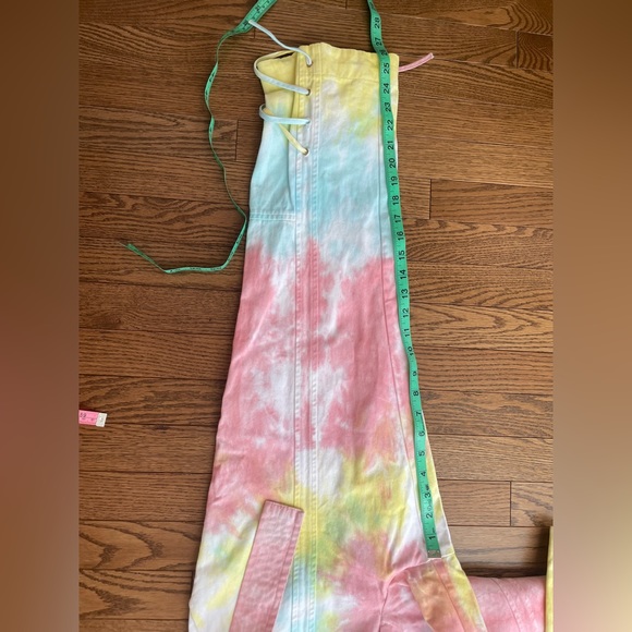 LOVESHACKFANCY Tao Pant Rainbow Radial Tie Dye Read Description - Picture 16 of 16